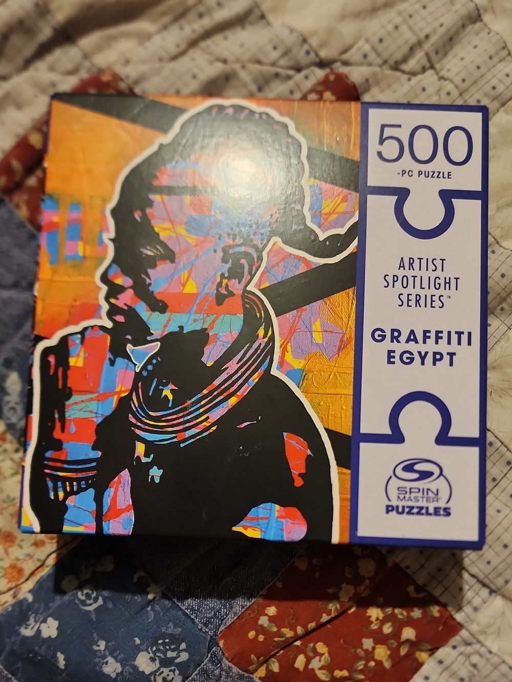 Spin Masters Artist Spotloght Seriea Graffiti Egypt 500 Piece Puzzle
